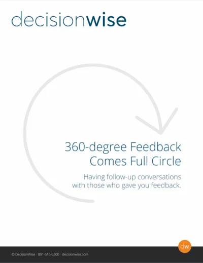 White Paper 360 Degree Feedback Comes Full Circle