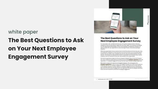 The Best Questions to Ask on Your Next Employee Engagement Survey