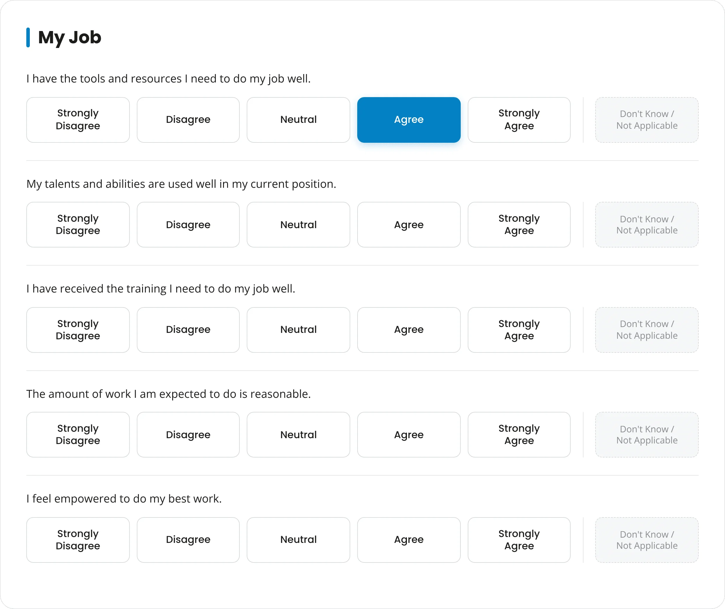 Tma Survey Questions