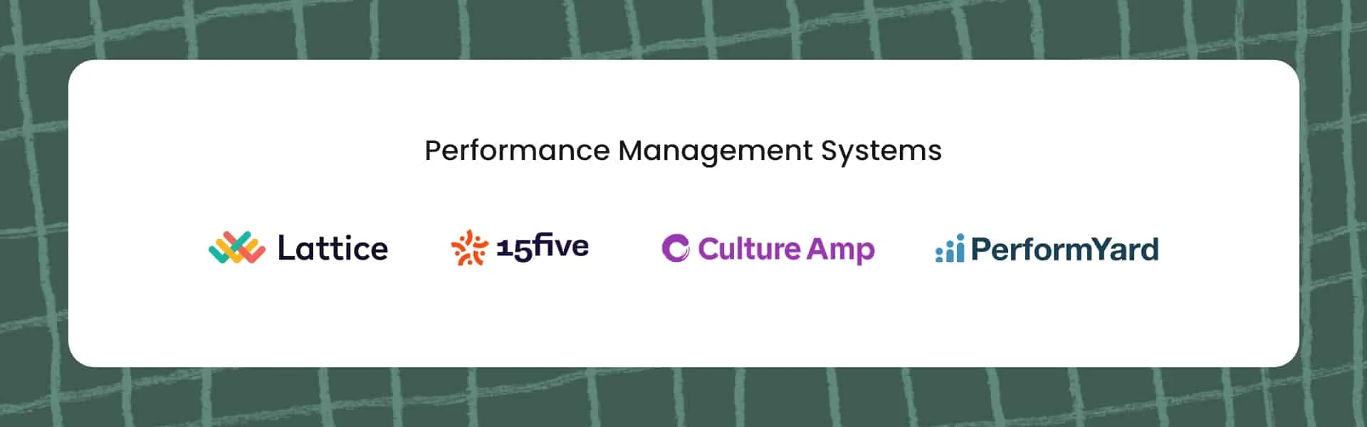 Performance Management Systems provider icons